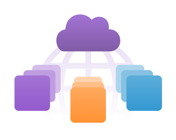 Diagram showing how Jivox scales