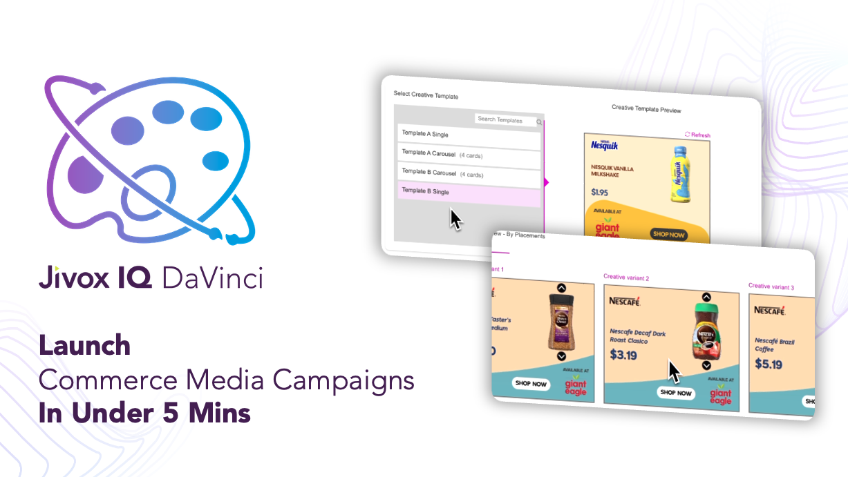 Jivox Unveils IQ DaVinci: Scales Giant Eagle’s Retail Media For Advertisers