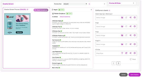 Creative Guidelines Compliance