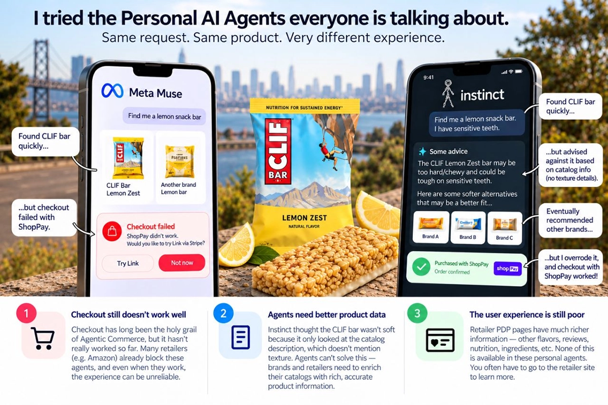 Meta Muse vs. Instinct: Putting Personal AI Shopping Agents to the Test
